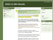 Tablet Screenshot of e-learning.bssu.edu.pl